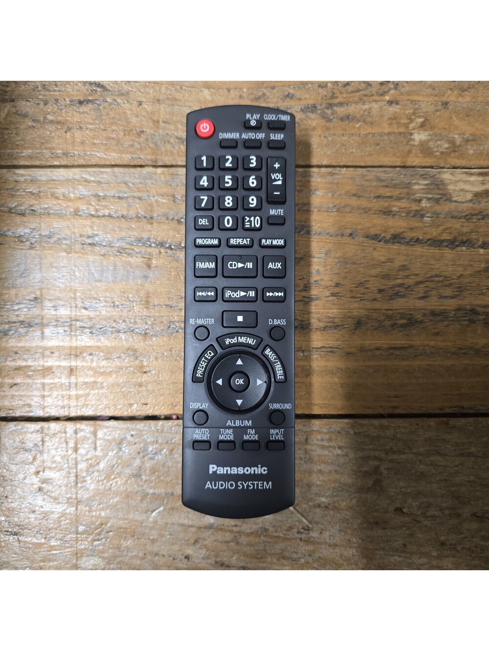 Genuine Panasonic N2QAYB000394 SC-HC3 Compact Stereo Remote